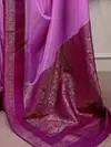 Ynf7900 Mysore Crepe Zari Weaving Work Saree    